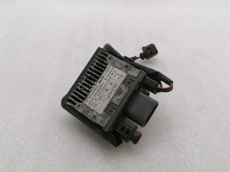 Porsche Boxster 987 electronic module 99761843602 control unit radiator fan