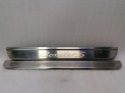 Porsche Boxster S 987 Door Sill Set 98755198018 Entry Bar Set Aluminum