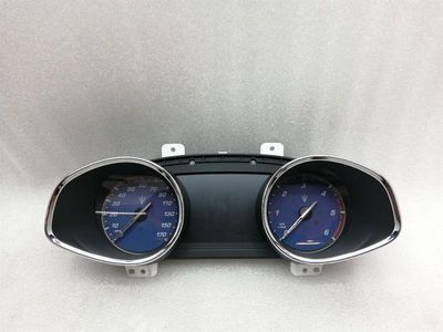 Maserati Quattroporte VI M156 Speedometer Cluster 670038643 Speedo MPH FACELIFT