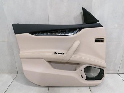 MASERATI QUATTROPORTE VI M156 Door Card Front Left SAND BEIGE RHD RIGHT HANDLEBAR