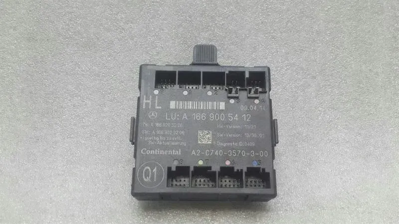 Mercedes ML W166 rear left door module A1669005412 door control unit rear left