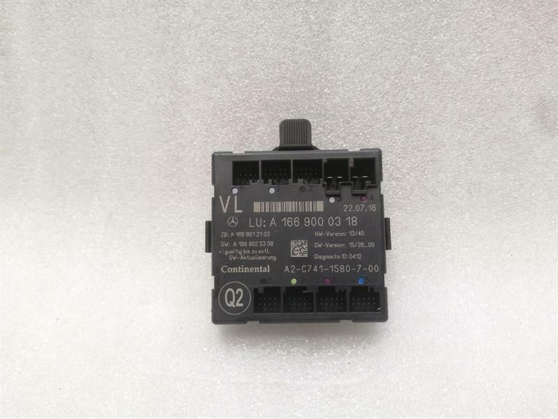 Mercedes GLS X166 front left door module A1669000318 door control unit front left