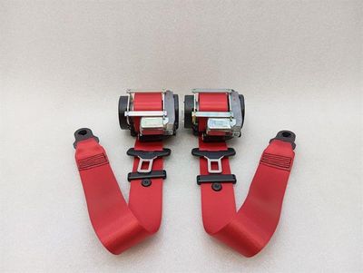 Porsche Cayman 718 981 front seat belt 98180303303 red red seat belt belt