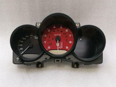 Porsche Boxster 981 GTS CARMINE RED Instrument Cluster 98164117801 Speedometer