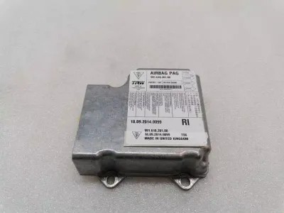 Porsche Boxster 981 Safety Module ECU 99161820108 Air Control Unit SRS