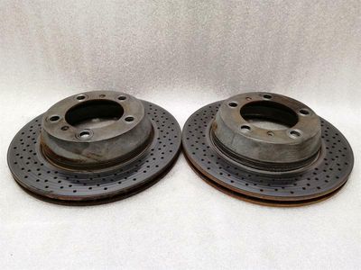 Porsche Cayman S 981 rear brake discs 98735240301 brake disc rear