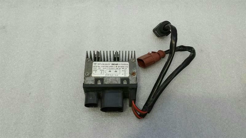 Porsche Boxster 987 Radiator Fan Relay 99761843603 Control Unit Fan