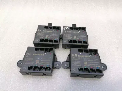 Mercedes CLS W218 Door Module Set of 4 A2129004114 Door Control Unit Set