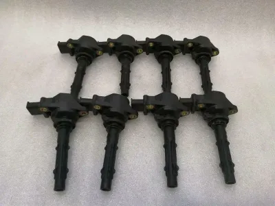 Mercedes W221 Ignition Coil Set of 8 A0001502780 Ignition Coil Set M273 M272 V8 V6