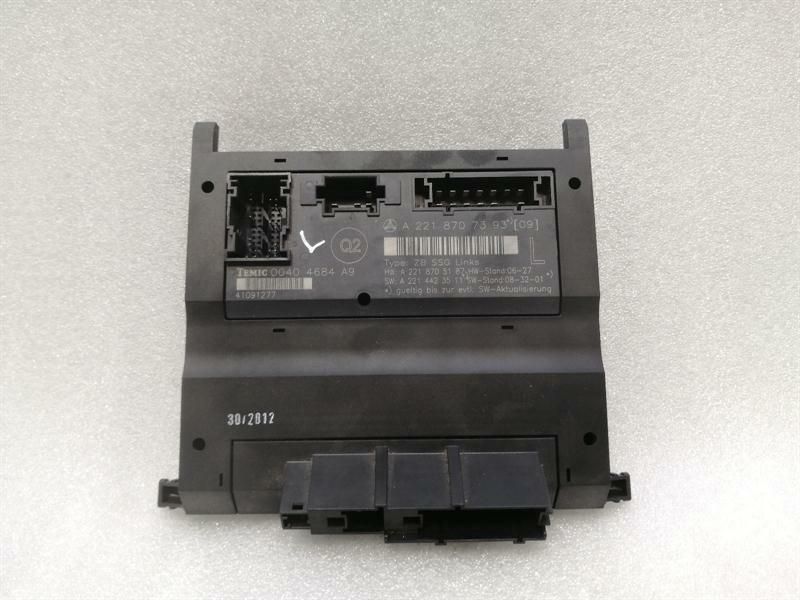 Mercedes S-class W221 FLH seat module A2218707393 front left seat control unit