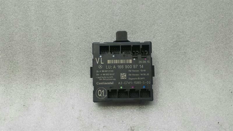 Mercedes GL X166 front left door module A1669009714 door control unit front left