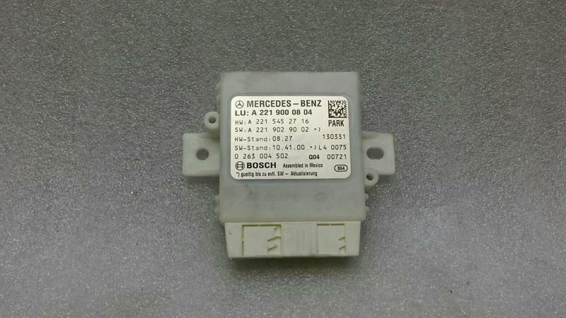 Mercedes S-class W221 PDC module A2219000804 PTS control unit parking aid.