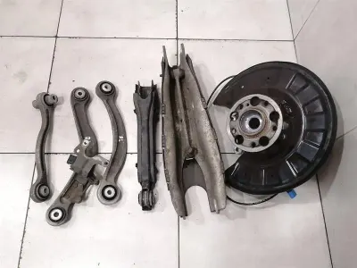 Mercedes SL R231 Left Rear Hub Set A2313507500 Wheel Bearing Housing Rear Left Set