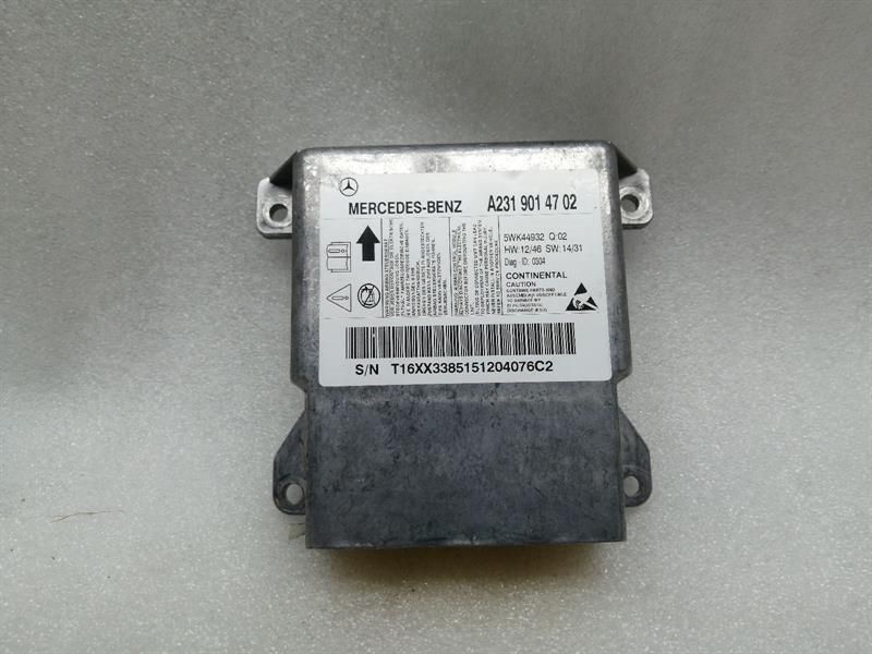 Mercedes SL R231 Safety Module ECU A2319014702 Air Control Unit SRS