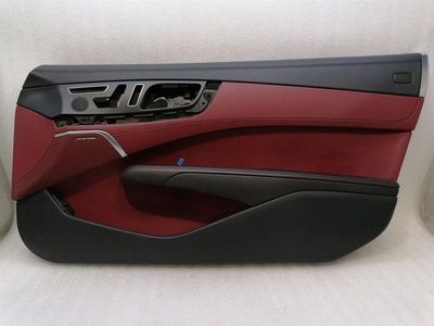 Mercedes SL R231 Front Right Door Card A2317205601 RHD BENGAL RED 3D93