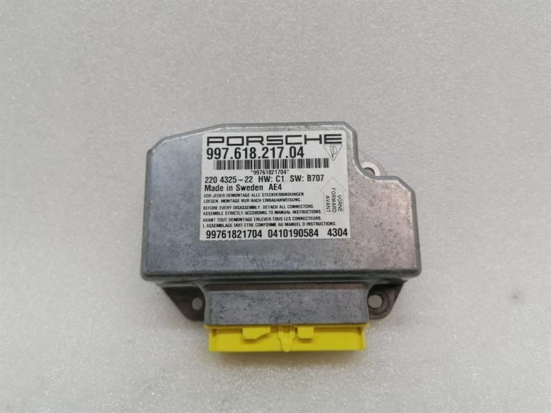 Porsche Boxster 987 Safety Module ECU 99761821704 Air Control Unit SRS