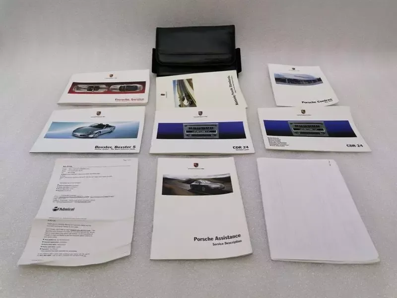 PORSCHE BOXSTER 987 SERVICE BOOKLET / MAINTENANCE MANUAL