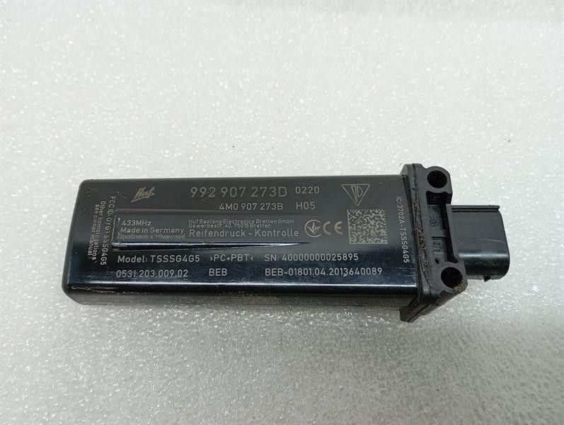 Porsche Taycan 9J tyre pressure module 992907273D tyre pressure control unit