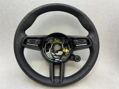 Porsche 992 manual steering wheel steering wheel all carbon leather manual transmission GTS