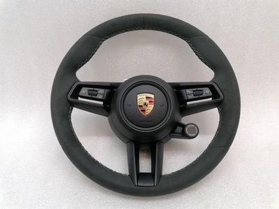 Porsche Taycan 9J Steering Wheel GTS Alcanatara 36 cm Steering Wheel