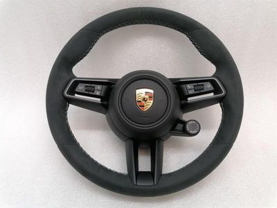 Porsche Taycan 9J Steering Wheel Alcatara 36 cm Steering Wheel