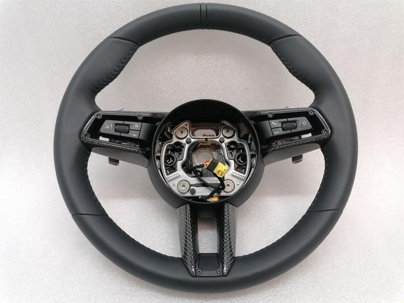 Porsche 911 992 steering wheel gloss carbon steering wheel new new