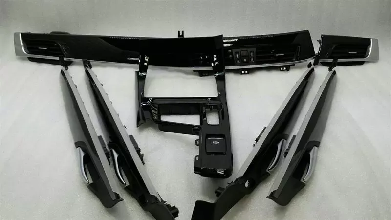 BMW X1 F48 air vent veneer set black 9332243 strip RHD RIGHT HAND DRIVE