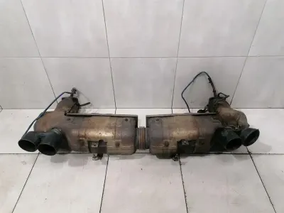 Porsche 911 997 exhaust silencer 99711102772 exhaust silencer catalytic