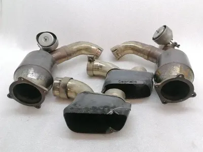 Porsche 911 997 Exhaust Silencer Capristo Exhaust Muffler CAT CAT