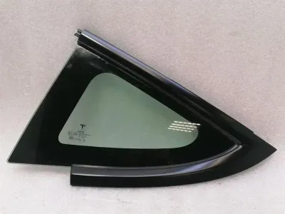 Tesla Model 3 Long Range RLH Quarter Glass 1514978-01-C Door Panel 1/4 Rear Left