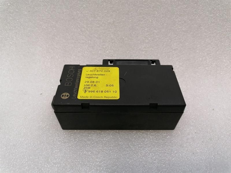 Porsche 911 996 Electronic Module 99661805110 Control Unit LIGHT MODULE XENON
