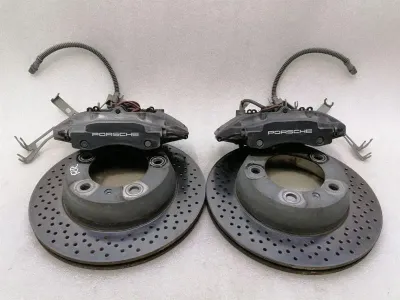 Porsche Boxster 718 Brake Caliper Rear Set 982613404AN Brake Saddle Rear Set