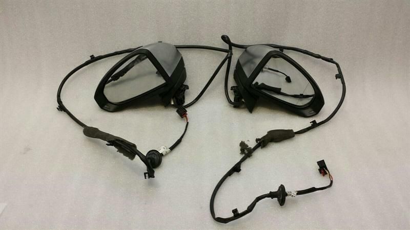Audi TT 8S S line door mirror set RHD 8S0857535D right handlebar