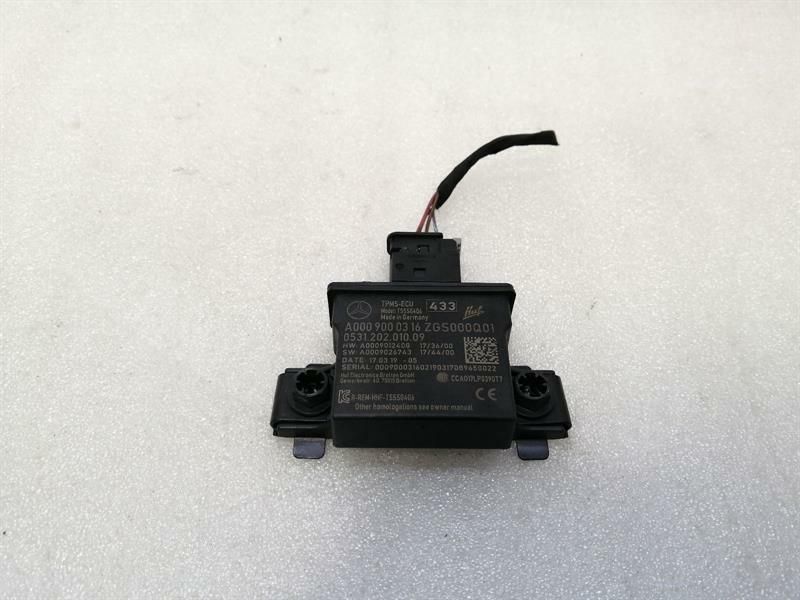 Mercedes A Class W177 TPMS ECU Module A0009000316 Tyre Pressure Control Unit