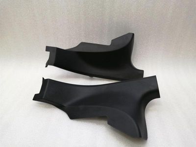 TESLA MODEL 3 LONG RANGE 1086312-00-F REAR DOOR SILL SCUFF PLATE TRIM SET