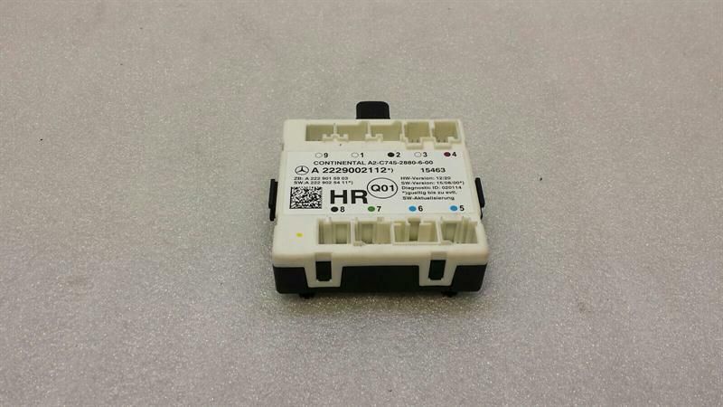Mercedes C Class W205 Rear Right Door Module A2229002112 Door Control Unit Hi Re