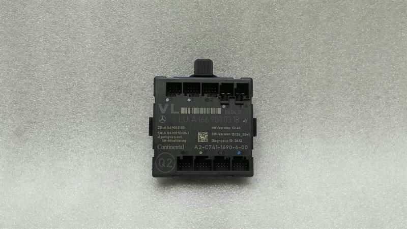 Mercedes A Class W176 Front Left Door Module A1669000318 Door Control Unit Left