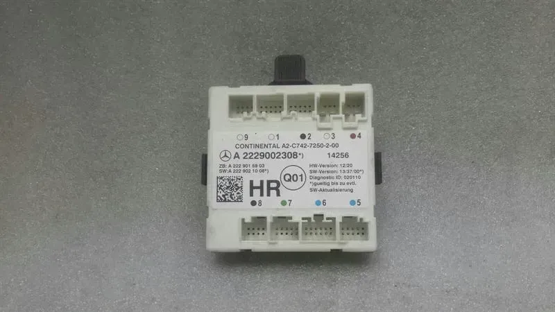 Mercedes C Class W205 RRH Door Module A2229002308 Door Control Unit Rear Right.