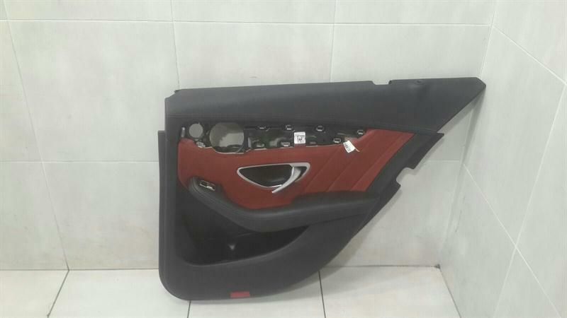 Mercedes W205 Door Card Rear Right A2057303206 Door Trim Rear Right Red