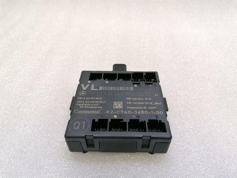 Mercedes A Class W176 FLH Door Module A1669005511 Front Left Door Control Unit