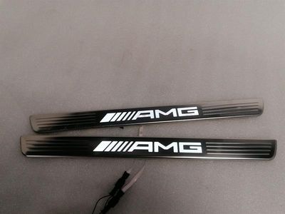 Mercedes A35 AMG W177 Door Sill Set A1776801105 Door Sill Trim Set Illuminated