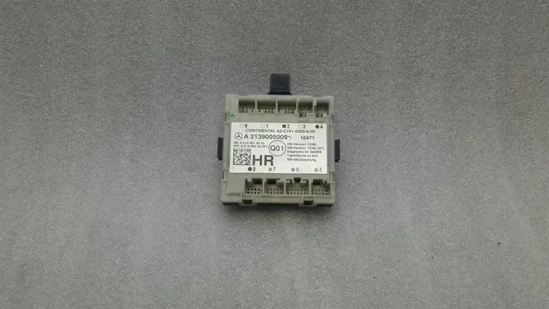 Mercedes E Class W213 Right Door Module A2139005009 Door Control Unit Rear RE
