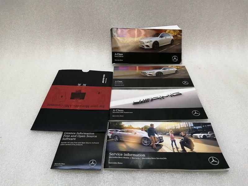 Mercedes A Class W177 A35 AMG Service Booklet Car Manual Maintenance Manual
