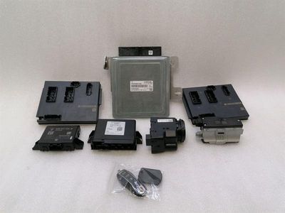 Porsche Boxster 718 engine ECU SET 982907309E engine control unit DNY 2.0 turbo VTS