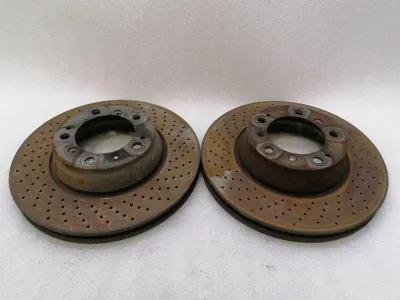 Porsche 911 996 brake disc rear set C4S brake disc rear set-