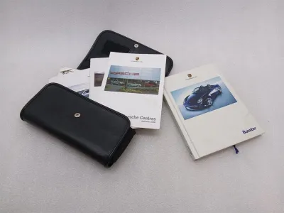 Porsche Boxster 987 Owner&#39;s Manual Book Vehicle Manual -