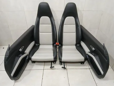PORSCHE 991 CARRERA CAYMAN 4-WAY SPORT SEATS 718 718 SEAT INTERIOR SET-