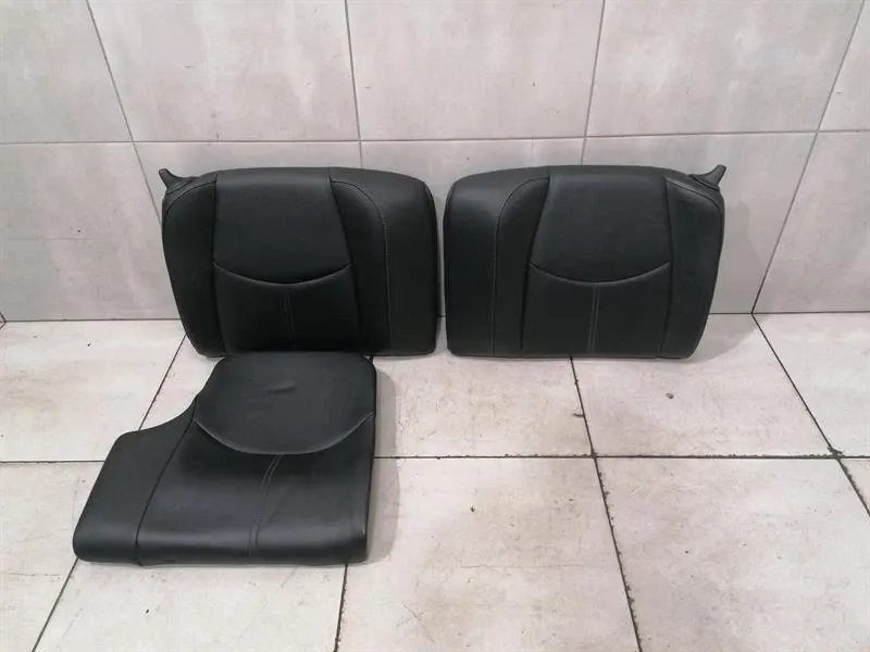 Porsche 911 997 rear seat seat interior rear seat bench black leather black leather-
