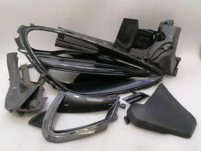 McLaren 720S Coupe Right Front Foglamp 14AC203CP Right Bar Bumper Parts Trim