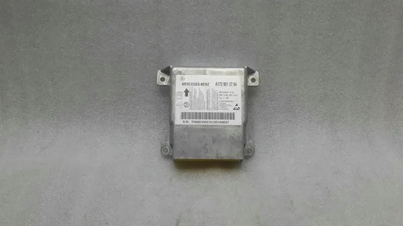 Mercedes SLC R172 MOPF Safety Module ECU A1729015704 Air Control Unit SRS